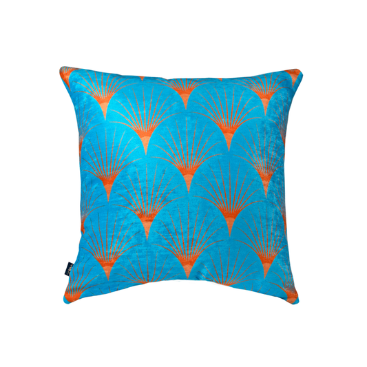 Cojín Mar de Cielo Parrots Velvet