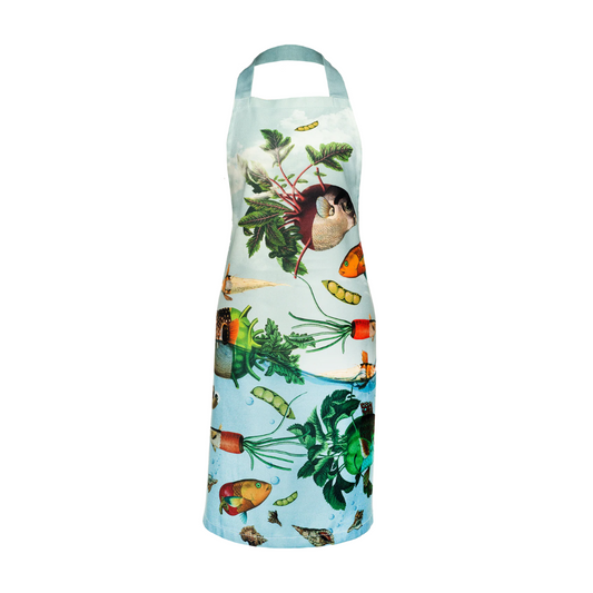 Delantal Blue Fishes