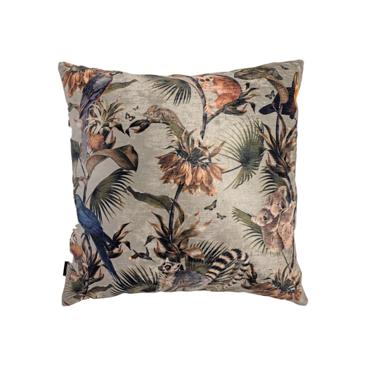 Cojín Selva Vintage Animals Velvet