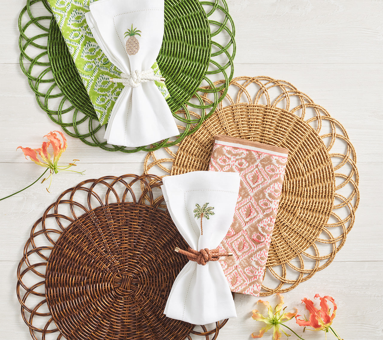Individuales Alfresco Set 4