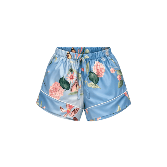 Pijama Short Blue Hummingbird