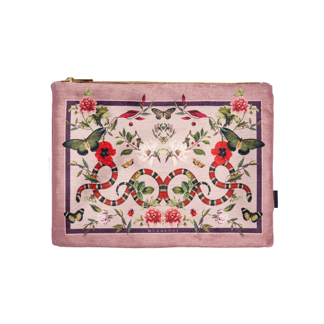 Pink Serpent Hand Bag