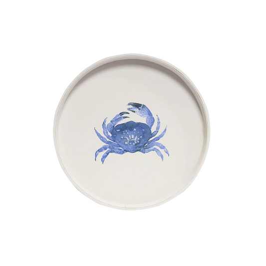 Charola Redonda Forro Nieve Cangrejo Pablo