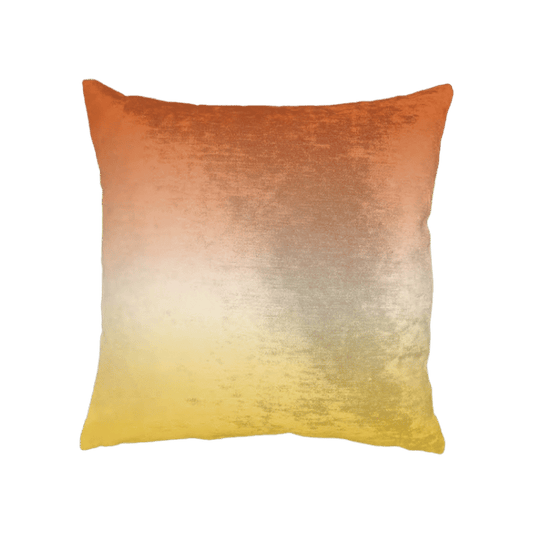 Cojin Yellow Butterfly Velvet