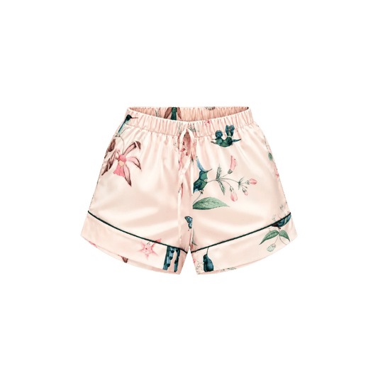 Pijama Short Ivory Hummingbird