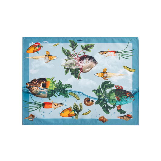 Individual Blue Fishes
