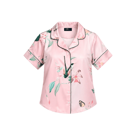 Pijama Short Pink Hummingbird