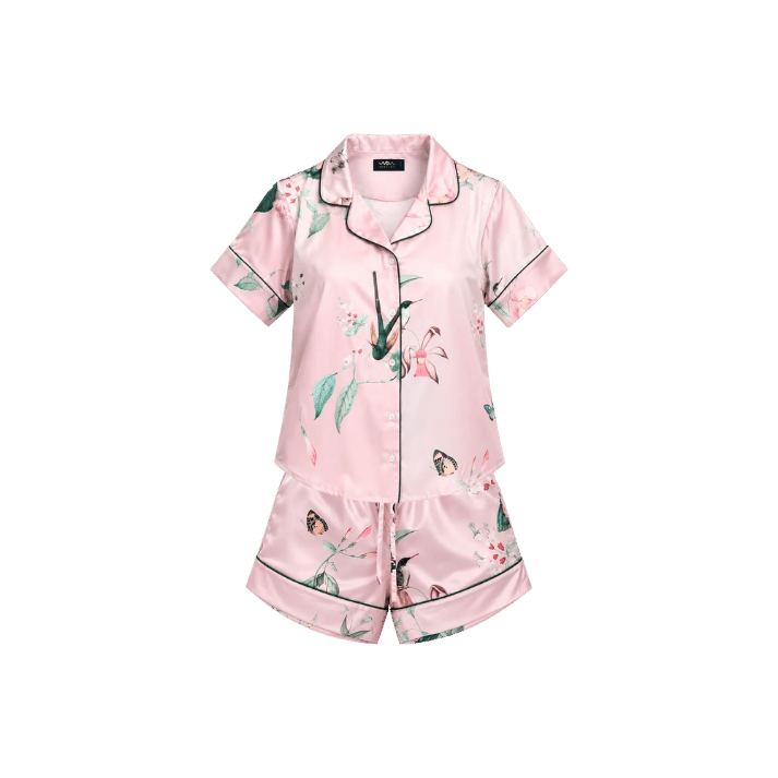 Pijama Short Pink Hummingbird