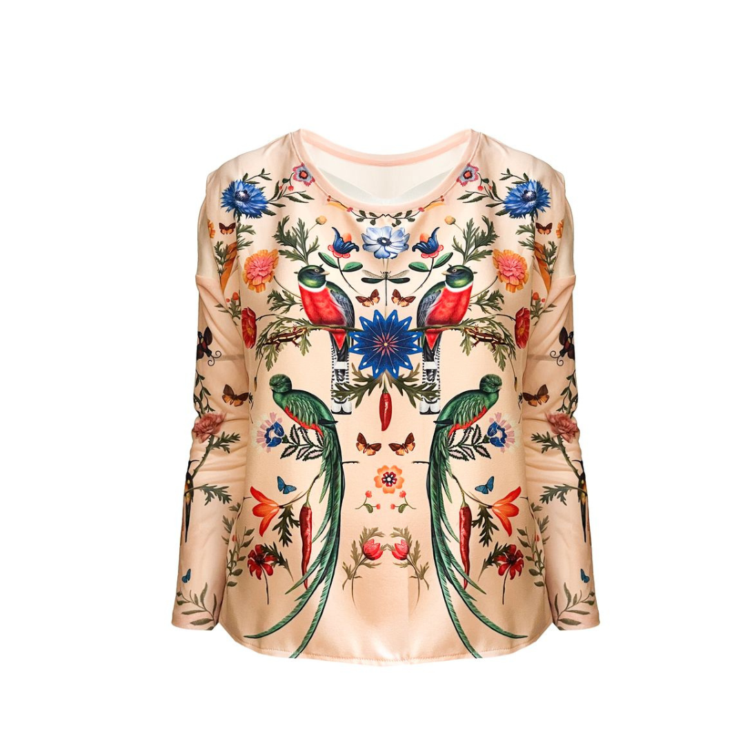Blusa Malla Mexica
