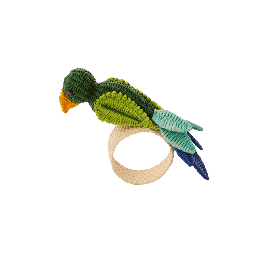 Napkin Ring Parrot Set de 6