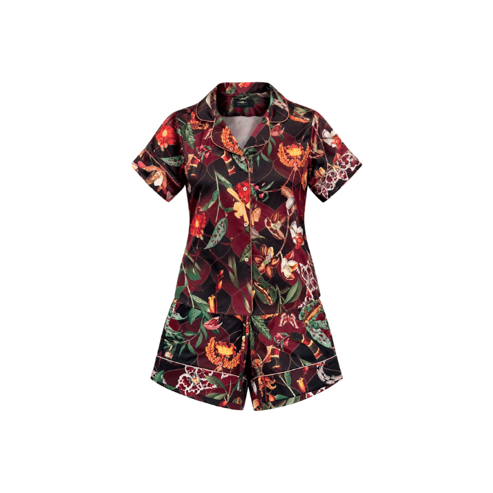 Pijama Short Orquideas Tigre