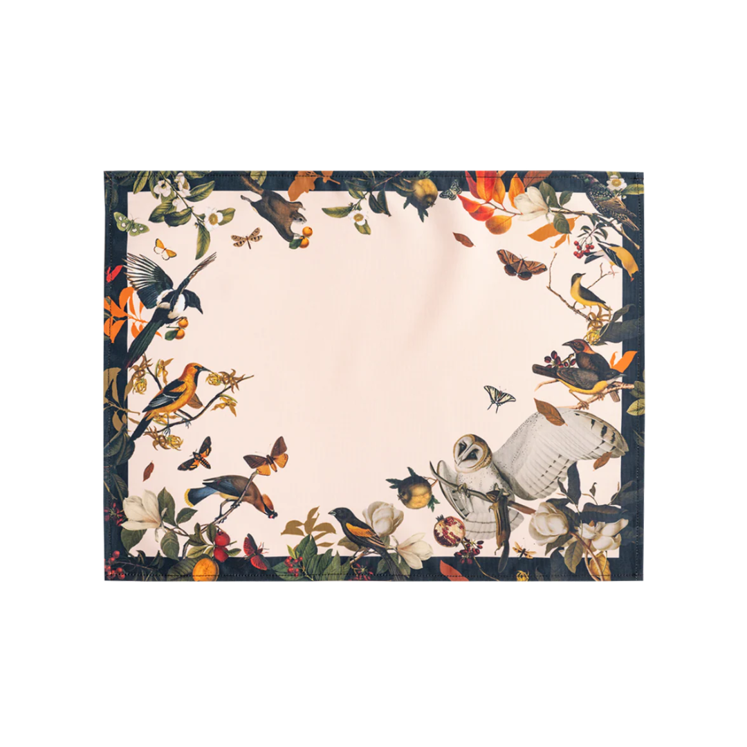 Individuales Retro Black Birds