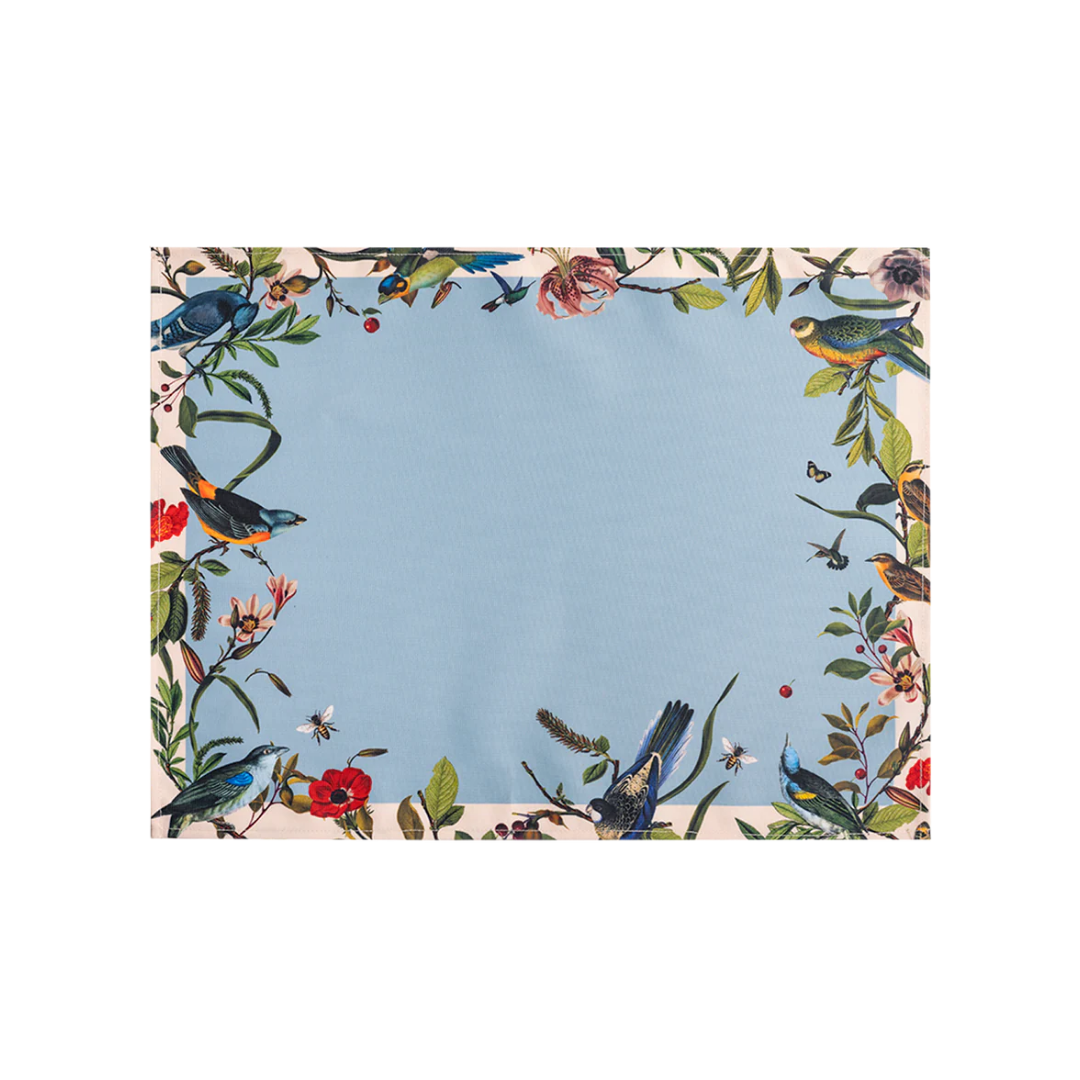 Individuales Blue Wild Birds