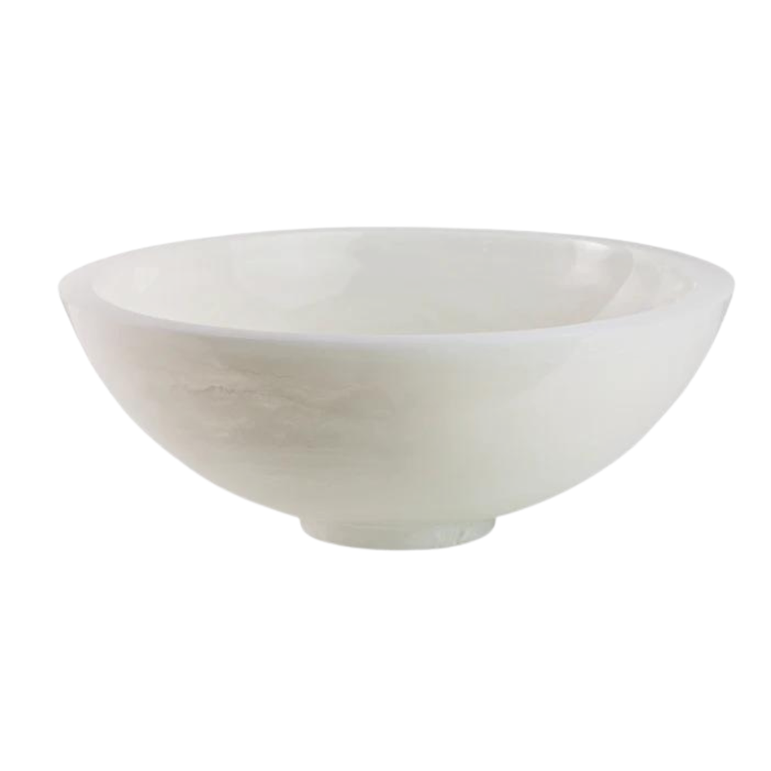 Resin Bowl White