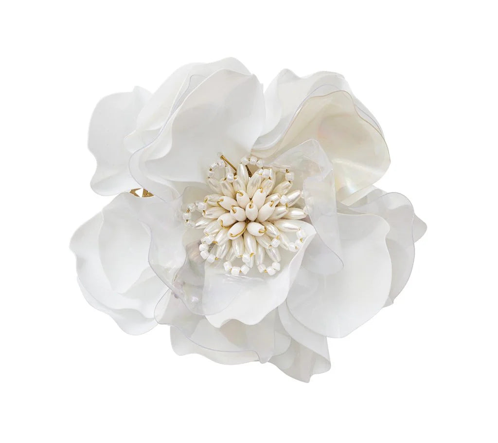 Napking Ring Gardenia White