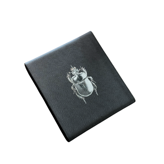 Domino Ingles Forro Grey Escarabajo Plata