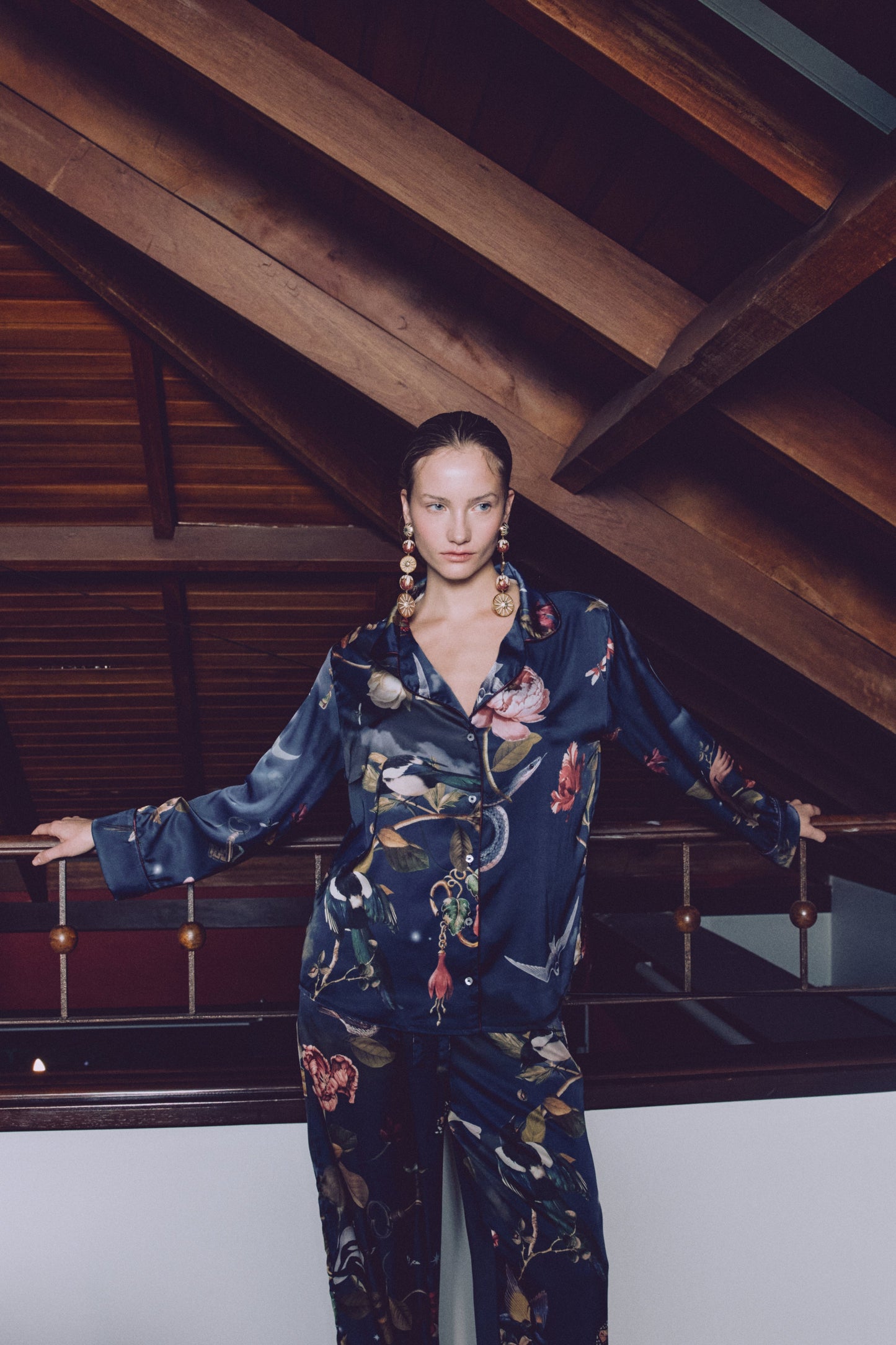 Pijama Long Sleeved Eden Blue