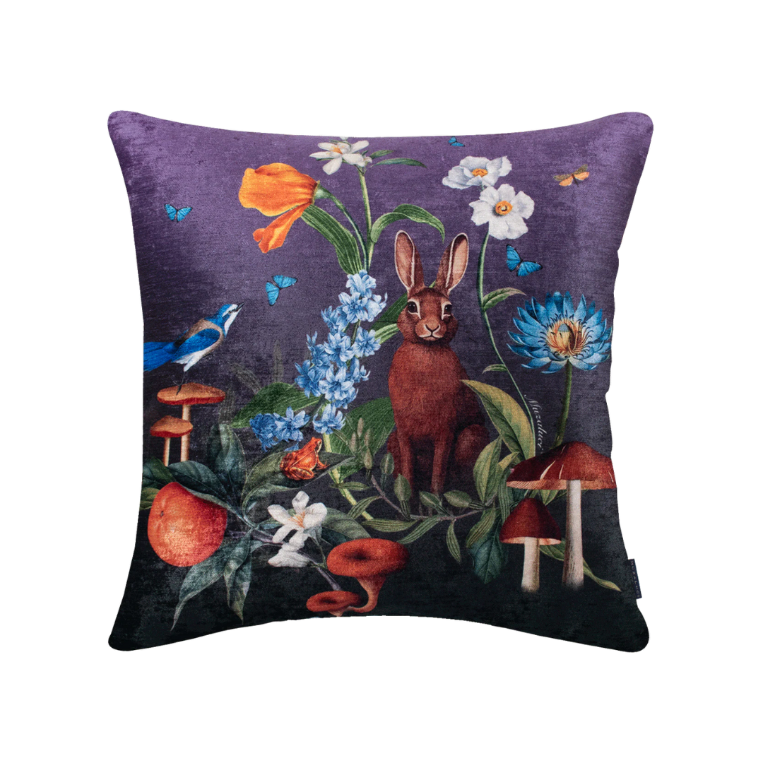 Cojin Woodland Rabbit Velvet