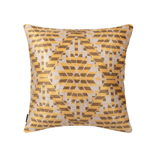 Cojin Mexica Yellow Velvet