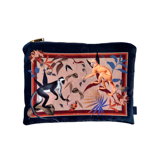 Monkeys Taupe Hand Bag