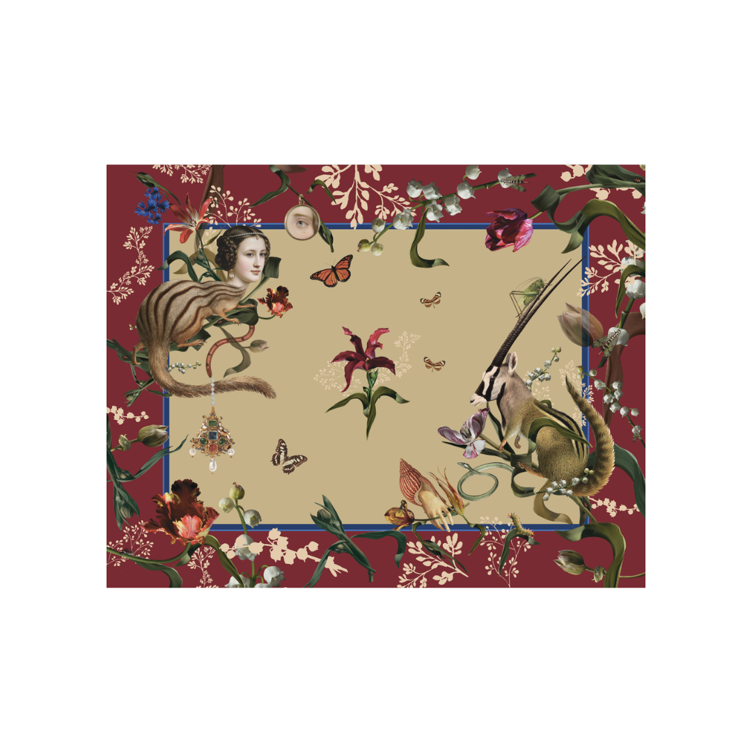 Individuales Bulba Taupe