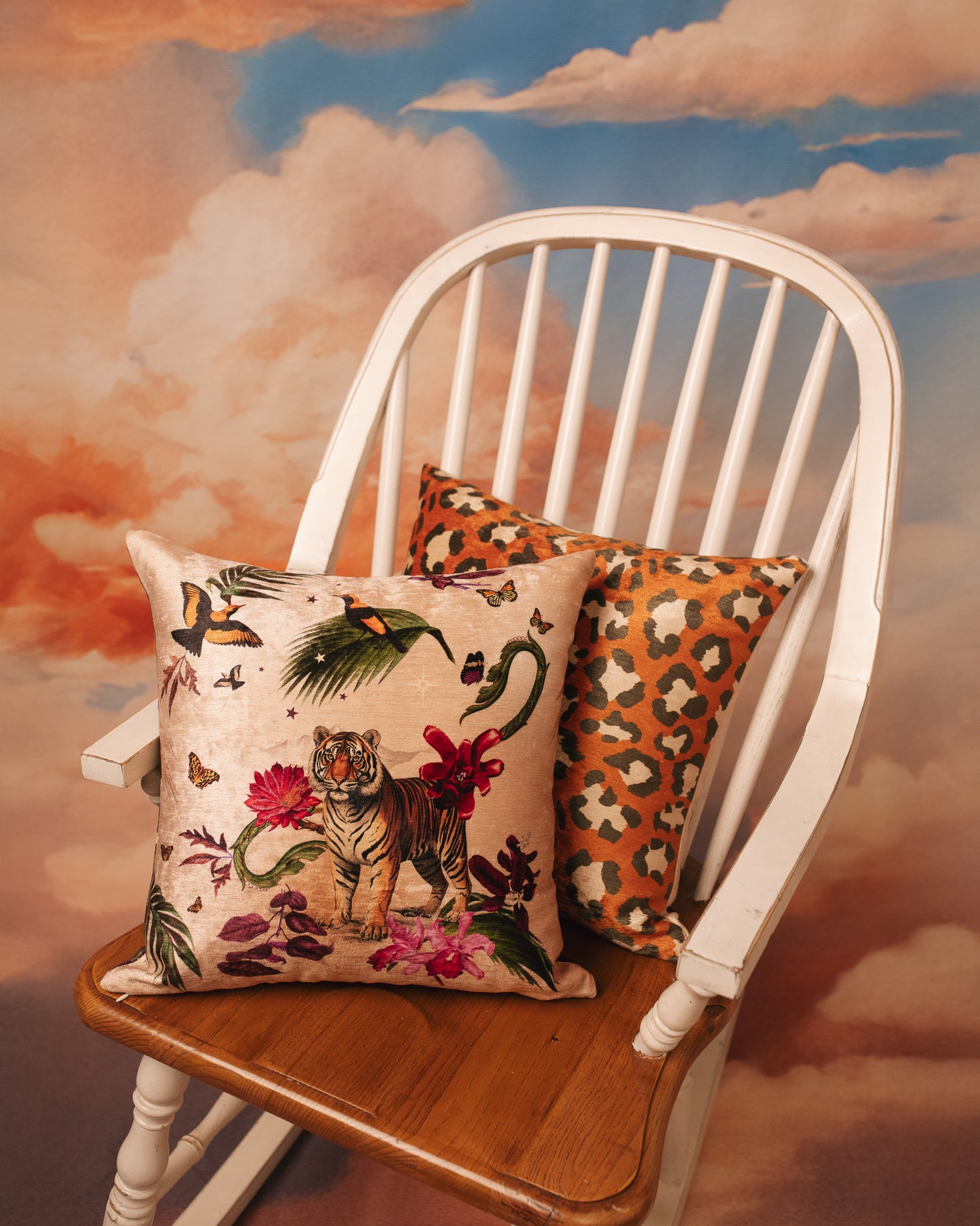 Cojín Natura Tigre Velvet