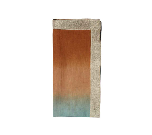 Servilleta Dip Dye Midnight Copper Set de 4