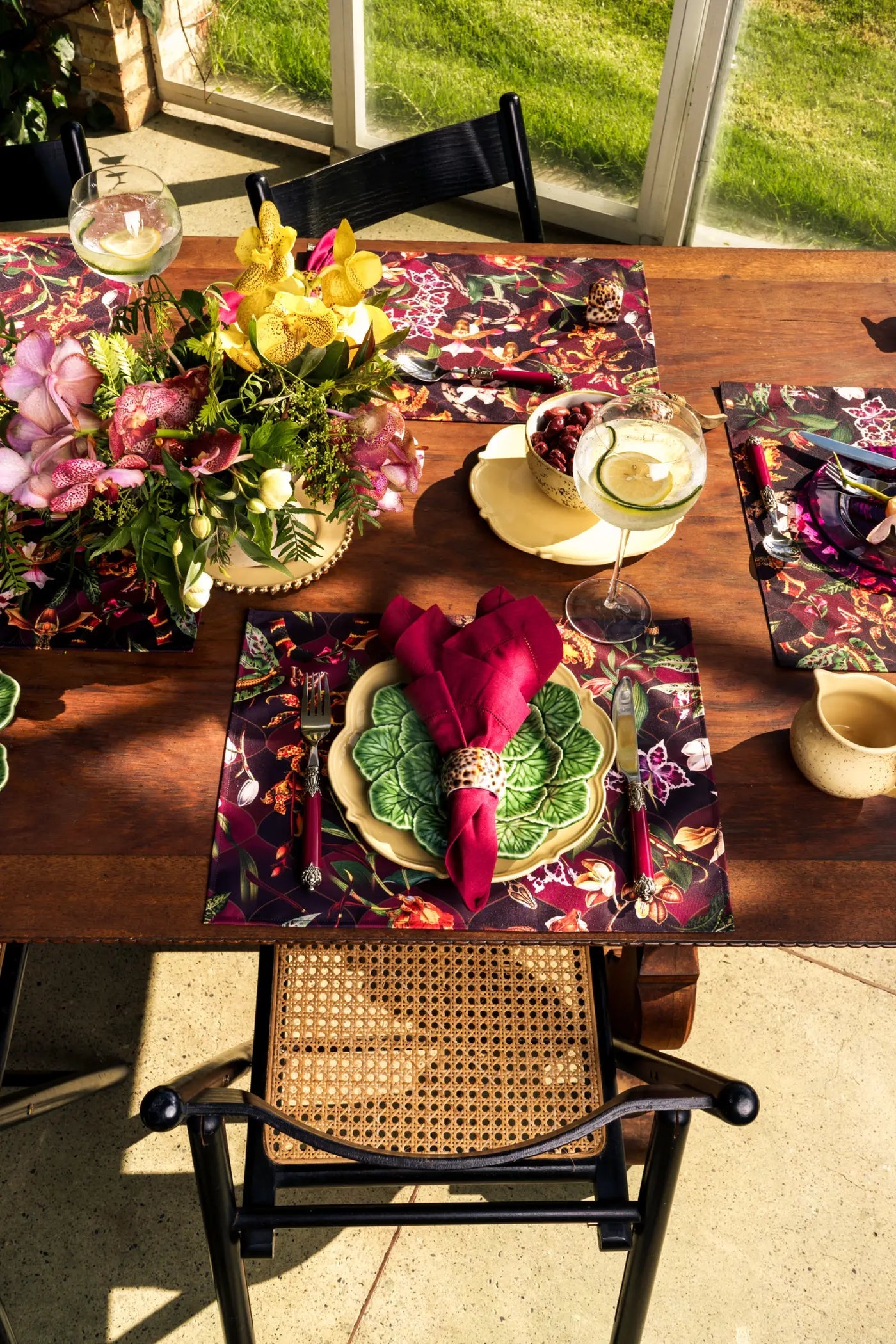 Individuales Orquideas Tigre