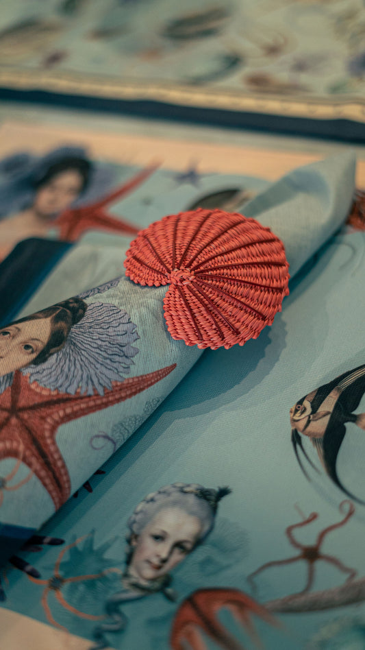 Napking Ring Shell Pink