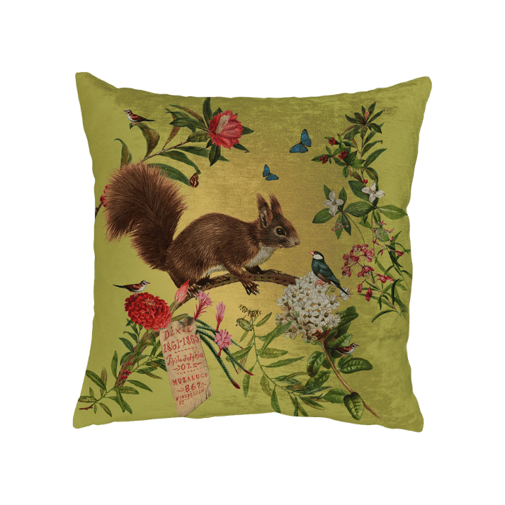 Cojin Victoria Squirrel Velvet