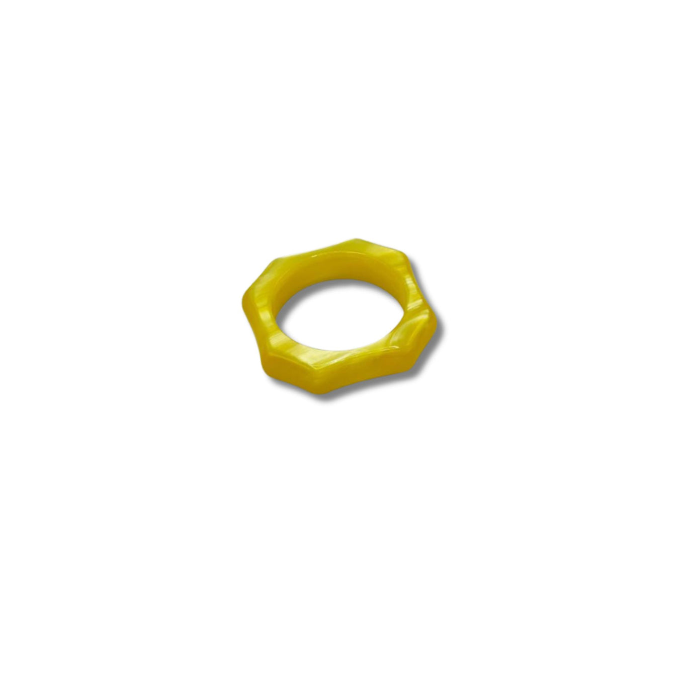 Acrylic Napkin Rings Set de 6