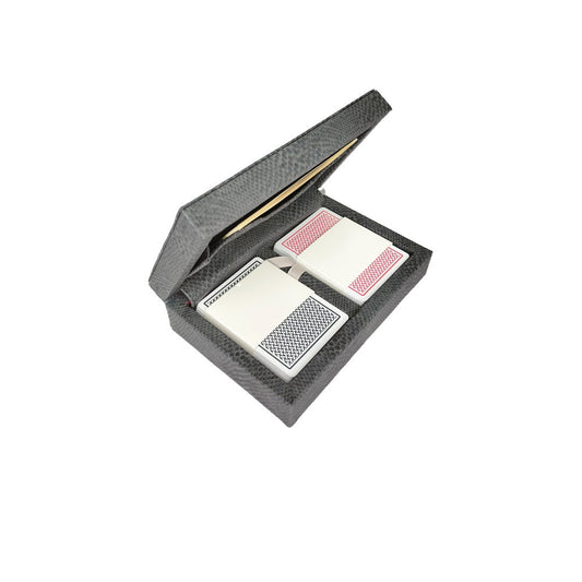 Barajas Lujo Reptil Gris Ballena