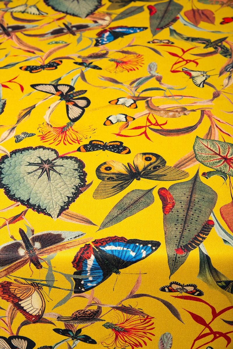 Mantel Yellow Butterfly