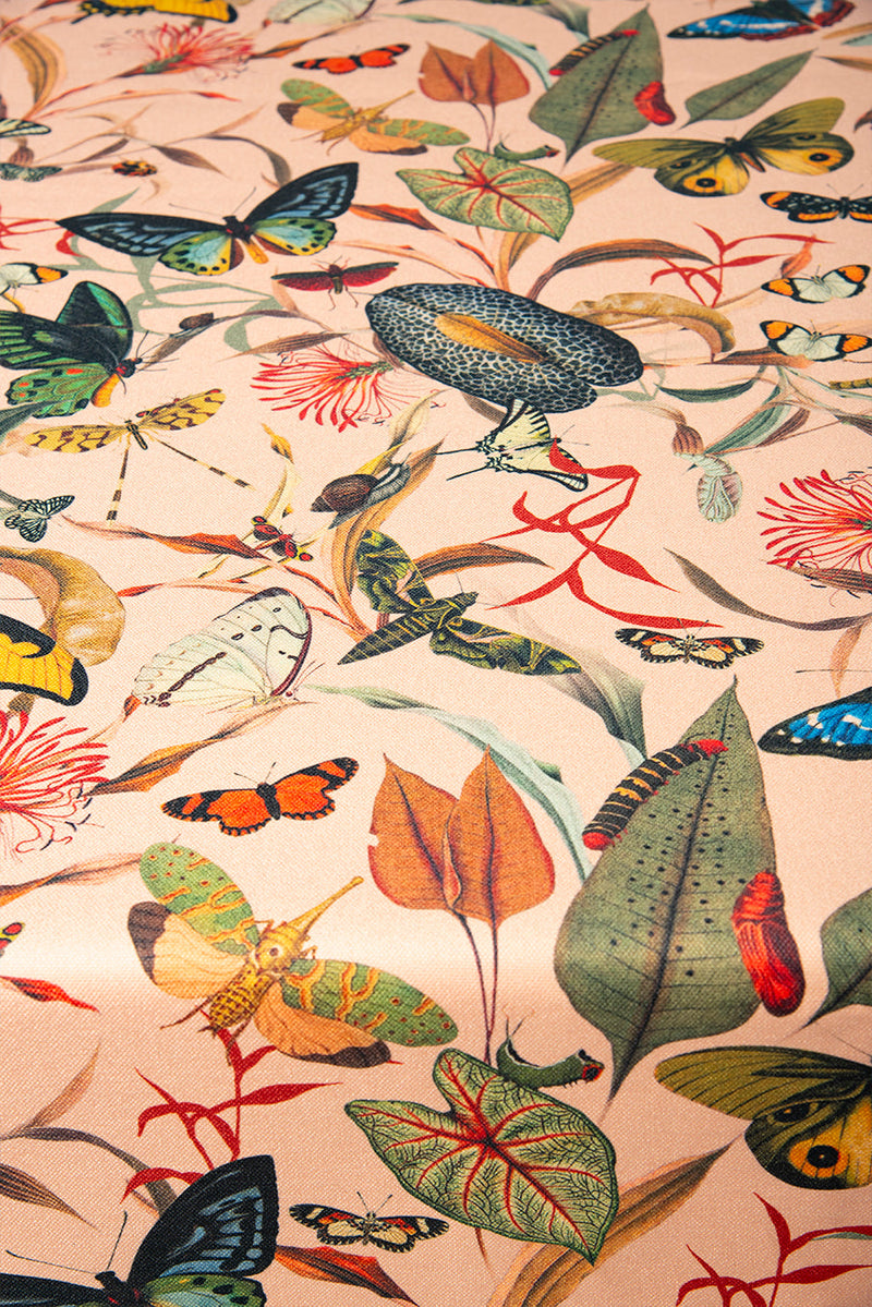 Mantel Ivory Butterfly