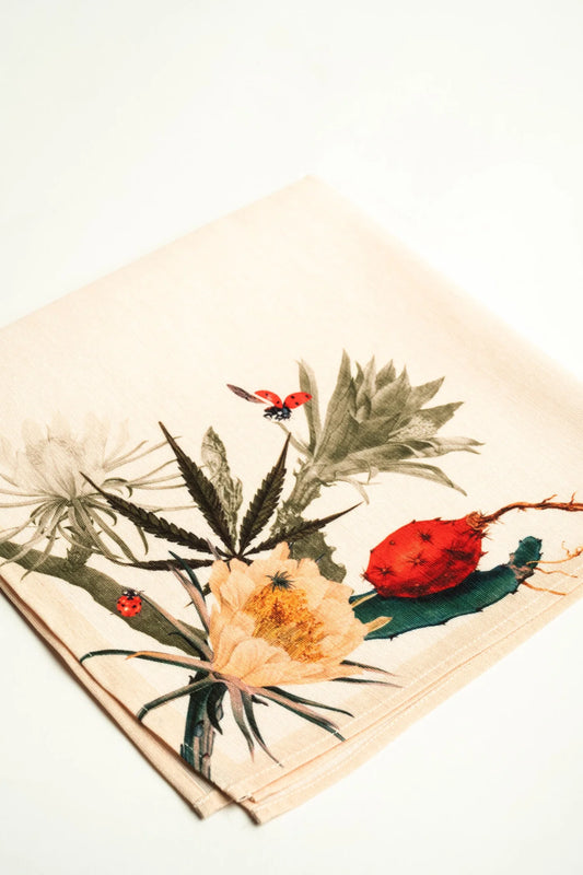 Servilleta Ivory Cactus