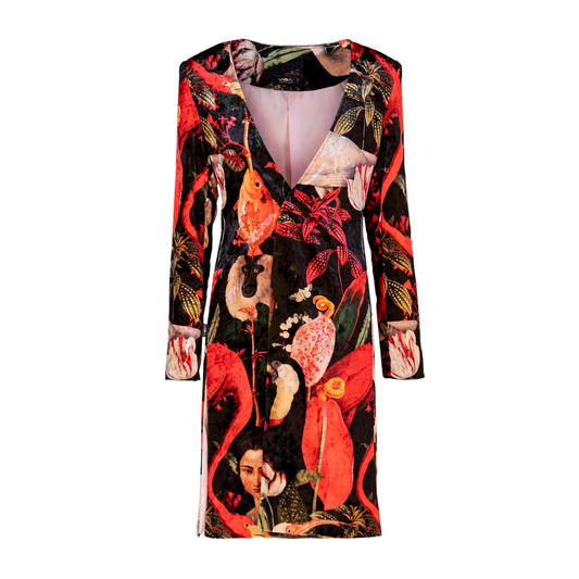 Kimono Red Jungle