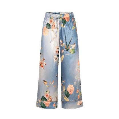 Pijama Long Sleeved Blue Hummingbird