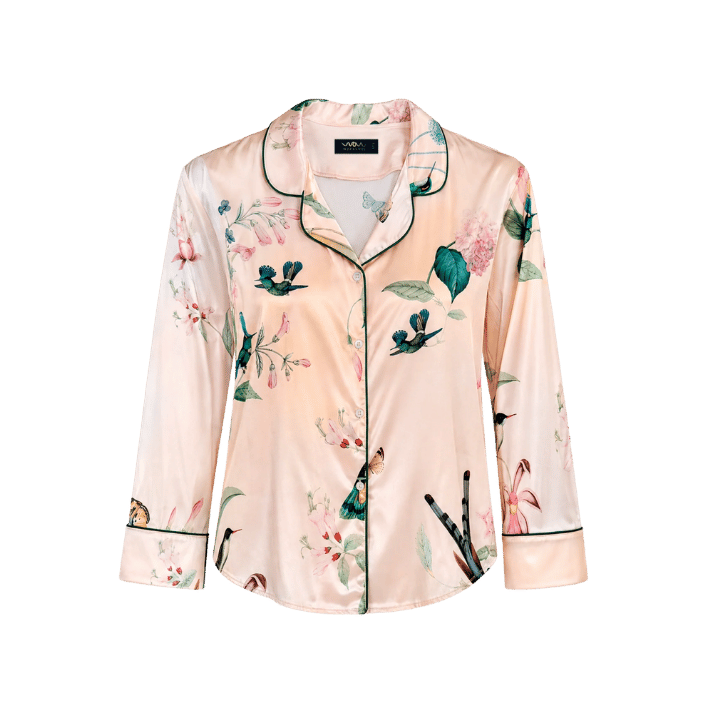 Pijama Long Sleeved Ivory Hummingbird