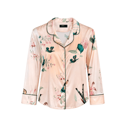 Pijama Long Sleeved Ivory Hummingbird