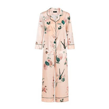 Pijama Long Sleeved Ivory Hummingbird
