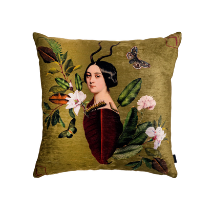 Cojin Regina Green Velvet