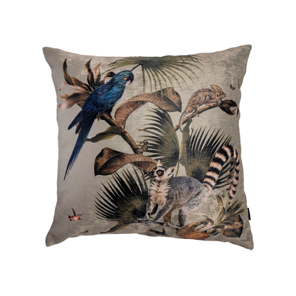 Cojin Selva Vintage Leaves Velvet