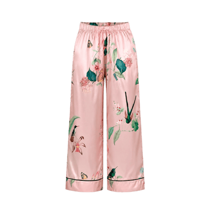 Pijama Long Sleeved Pink Hummingbird