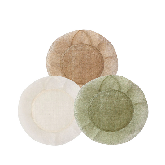 Bajo Plato de Abacá Set de 4