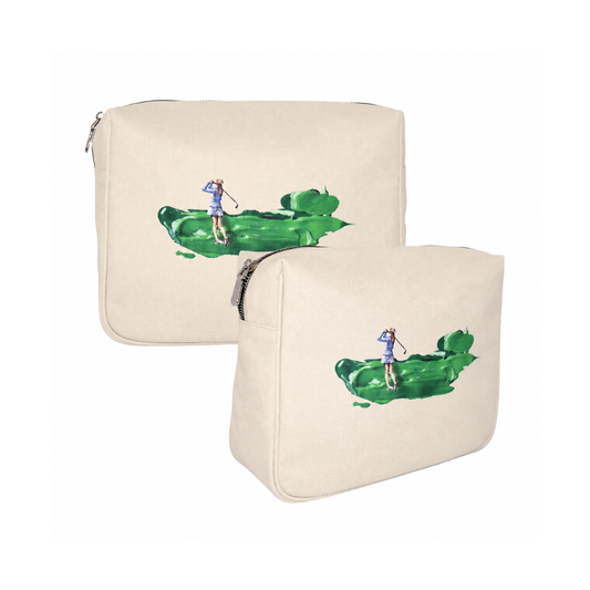Neceser Extra Grande Fiore Beige Tay Xacur Golfista Mujer