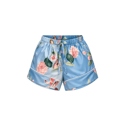 Pijama Short Blue Hummingbird