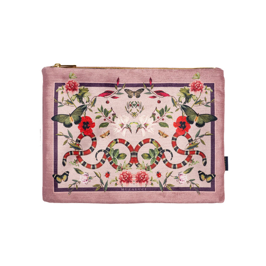 Pink Serpent Hand Bag