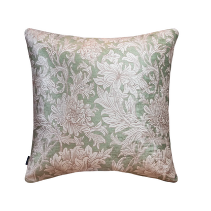 Cojin Pollen Melody Green Bees Velvet