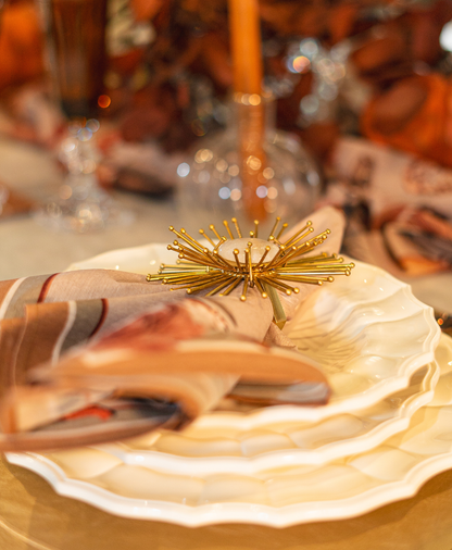 Napking Ring Flare Gold