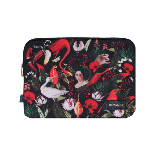 Laptop Case Red Jungle